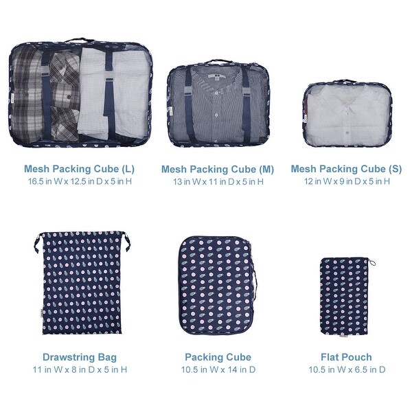 langria packing cubes