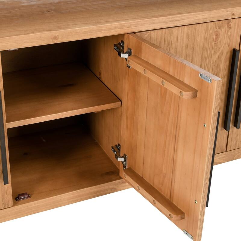 Fenmore 4-Door Sideboard in Natural by Kosas Home