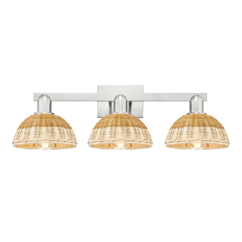Innovations Lighting 716-3W-12-26 Natural Ballston Dome Vanity Natural