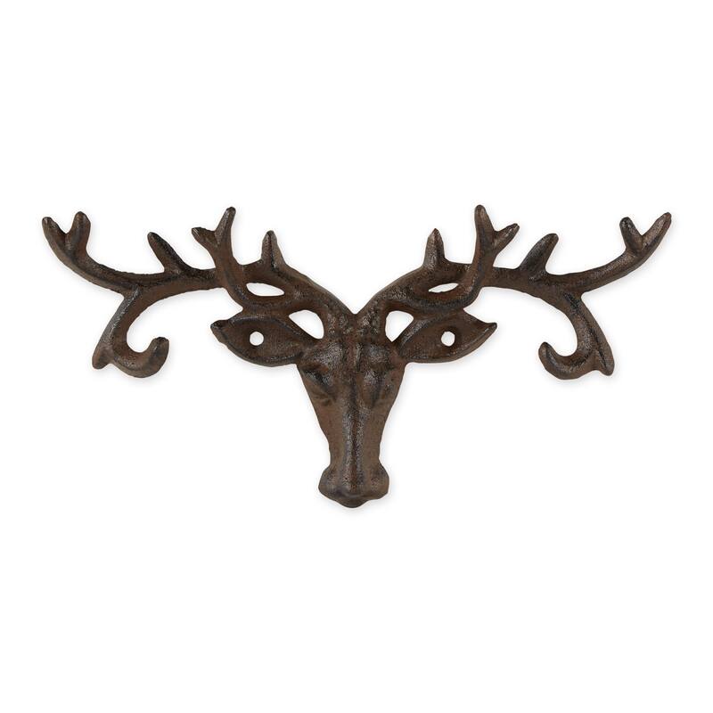 Garden Tools Cast Iron Wall Hook - Pecan