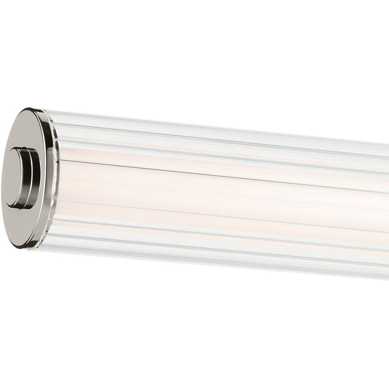 Kichler 55196LED Laurene 2 Light 27" Wide LED Vanity Light with Clear