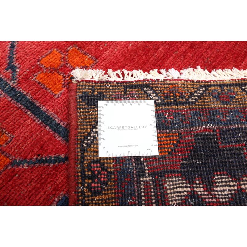 ECARPETGALLERY Hand-knotted Konya Anatolian Red Wool Rug - 4'9 x 9'7