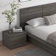 preview thumbnail 37 of 38, James 4-Piece Bedroom Set with Bed, Headboard, and 2 Nightstands