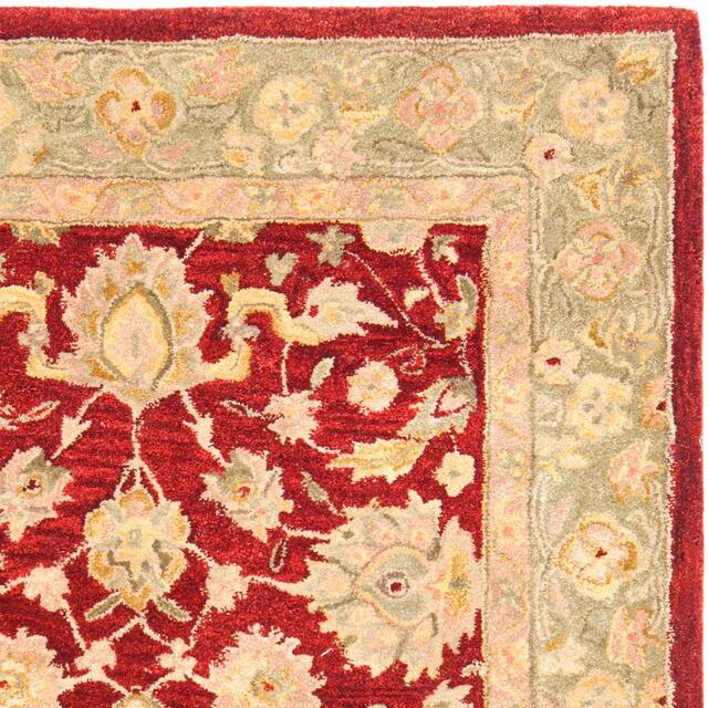 SAFAVIEH Anatolia Angeline Traditional Oriental Hand-spun Wool Rug