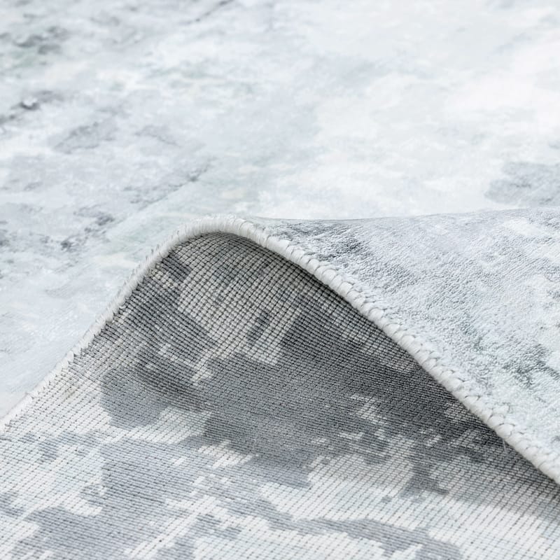 Overton Handmade Modern Contemporary Abstract Area Rug