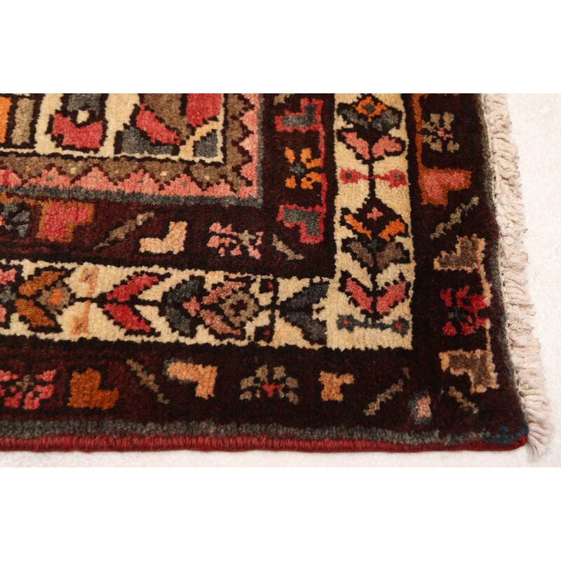 ECARPETGALLERY Hand-knotted Andelz Light Red Wool Rug - 3'11 x 5'8