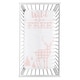 preview thumbnail 2 of 0, Pink Woodland Deer Girl Photo Op Fitted Crib Sheet - Blush and White Buffalo Plaid Check Shabby Chic Rustic Country Farmhouse