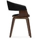 preview thumbnail 70 of 100, WYNDENHALL Calinda Mid Century Modern Bentwood Single Dining Chair - 20.5"w x 21.7"d x 30.9"h