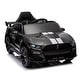 preview thumbnail 4 of 19, Black Electric Vehicle Toy Kid Car with Remote Control, 3 Speeds， LED Lights, Radio, AUX/USB MP3 Music, Safe Belt Black
