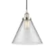 Option Polished Nickel / Clear