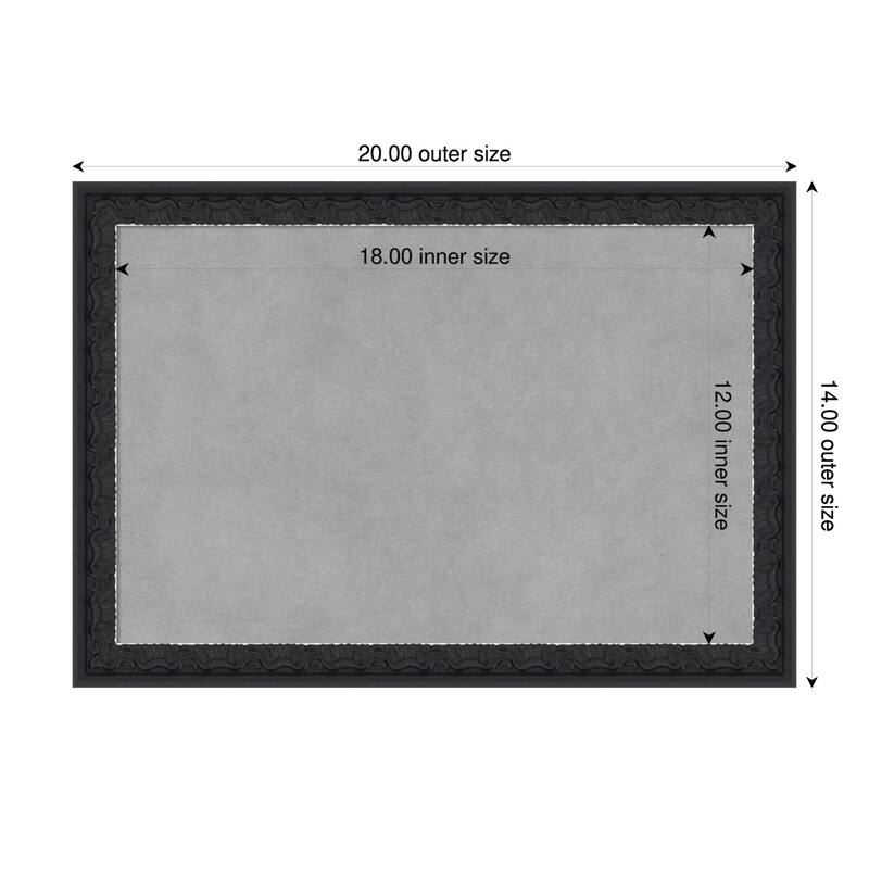 Amanti Art Bethany Black Framed - 20 x 14 in - Bethany Black