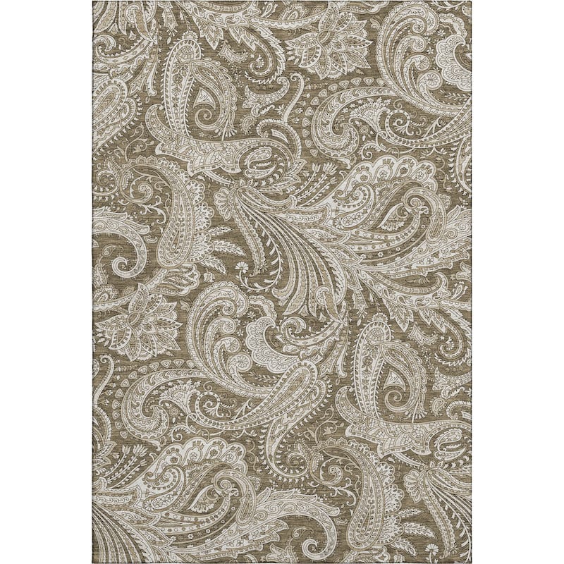 Premium Washable Super Soft Traditional Paisley Mayfield Rug