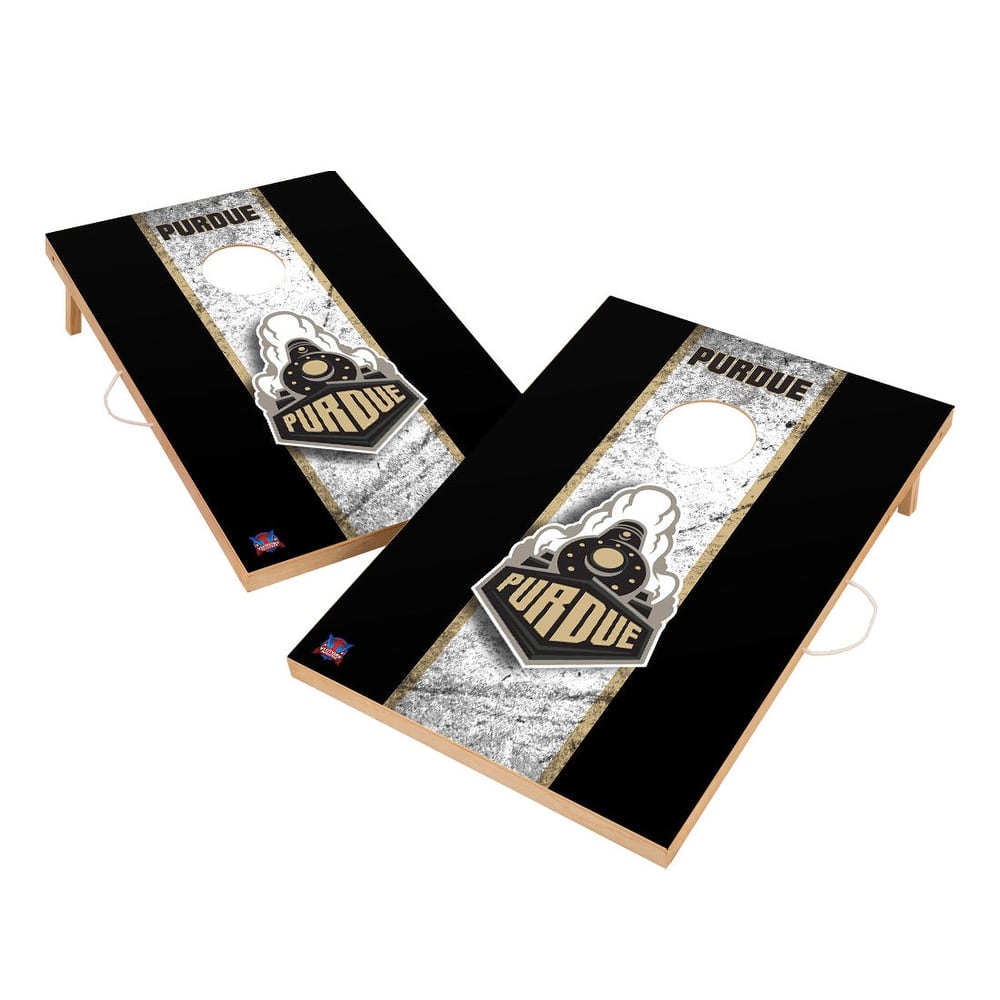Vintage Purdue University Boilermakers Regulation 2x4 Cornhole Set