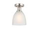 Option Brushed Satin Nickel / White