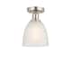 Option Brushed Satin Nickel / White