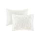 preview thumbnail 18 of 27, Madison Park Aeriela Tufted Cotton Chenille Damask Duvet Cover Set
