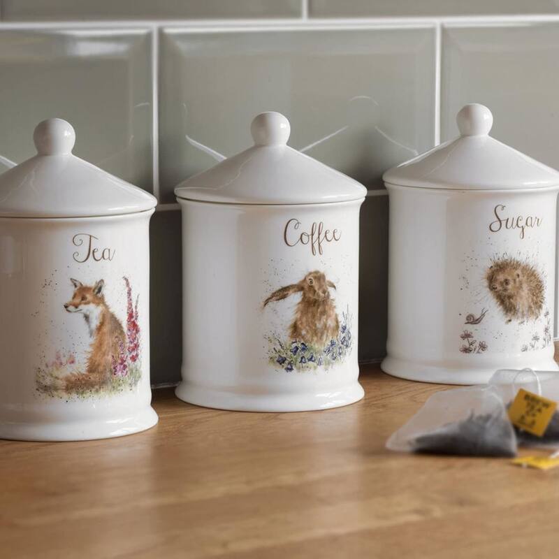 Royal Worcester Wrendale Designs Canister - 6 in