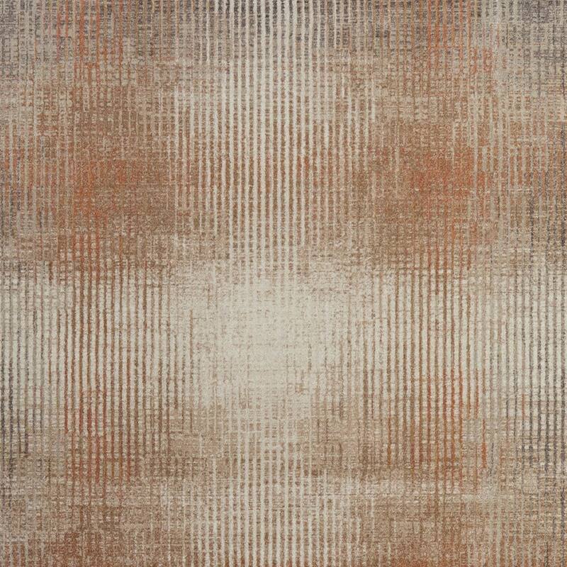 HomeRoots Abstract Industrial Rectangle Area Rug
