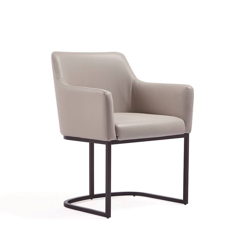 Manhattan Comfort Modern Serena Leatherette Upholstered Dining Chair Set