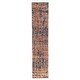 preview thumbnail 1 of 7, ECARPETGALLERY Hand-knotted Legacy Copper, Dark Blue Silk, Wool Rug - 2'6 x 12'3