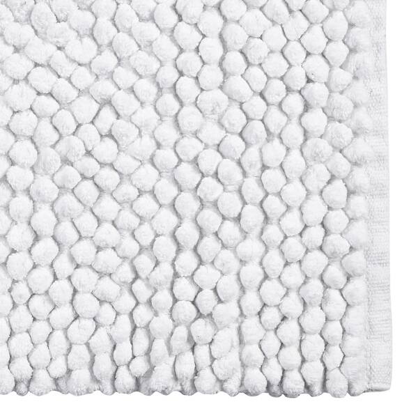 Shop Better Trends Chenille Rocks Collection In Solid Color 100 Cotton Handwoven Super Bath Mat Rug Machine Washable Tumble Dry On Sale Overstock 8873488