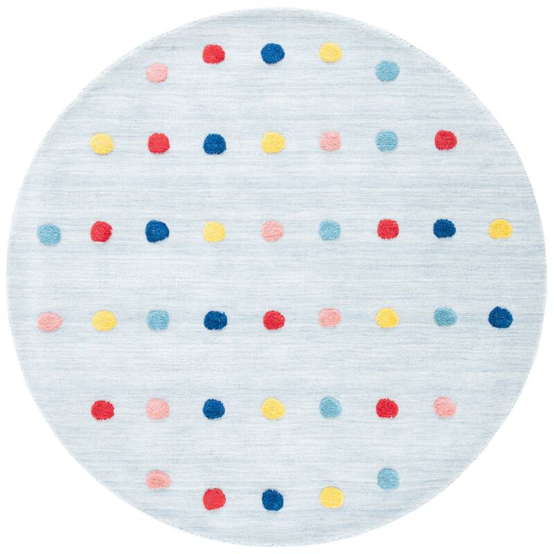SAFAVIEH Kids Jayshree Polka Dot Wool Rug