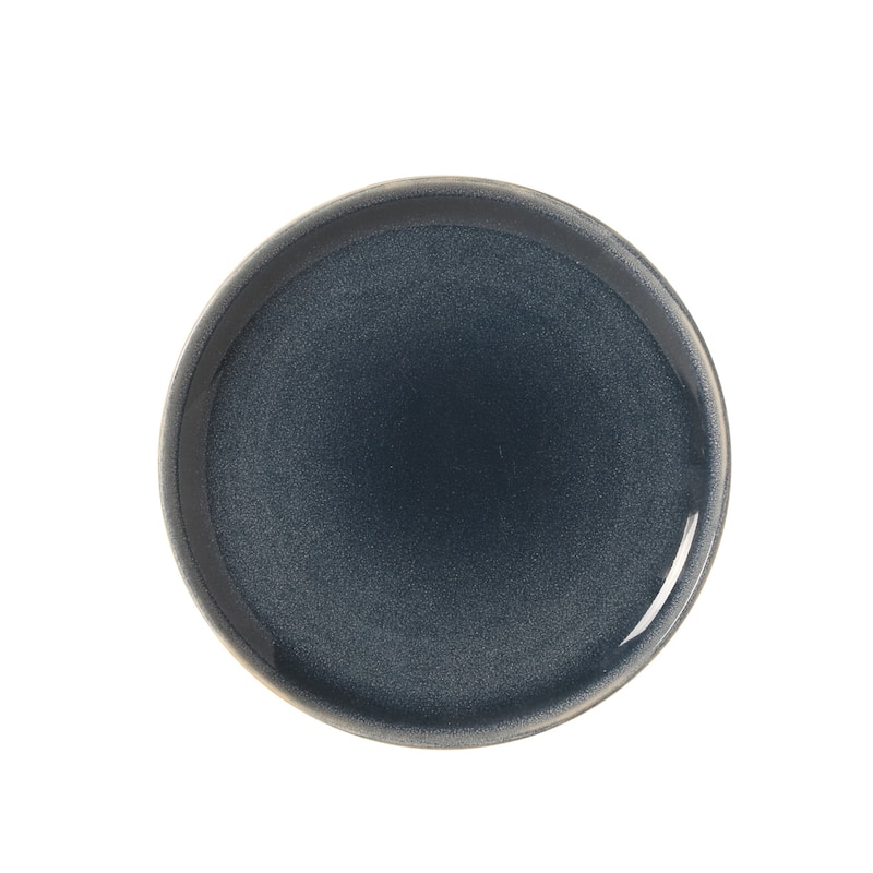 Gibson Elite Manila Bay 16-Piece & 12-Piece Stoneware Reactive Glaze Modern Artisan Dinnerware Set, Service for 4