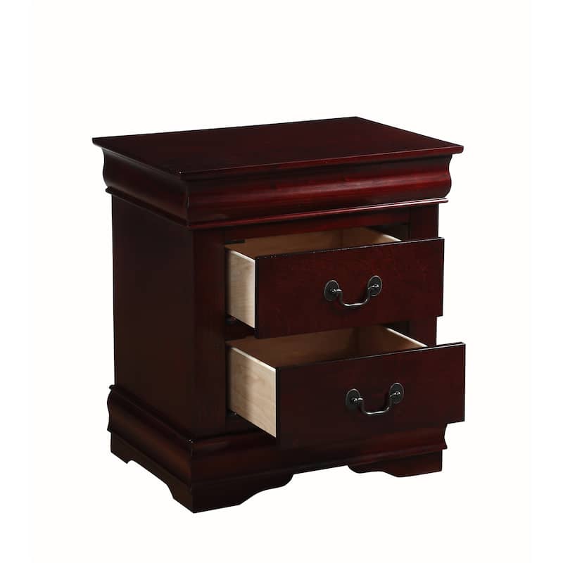 Nightstand with 2 Drawers