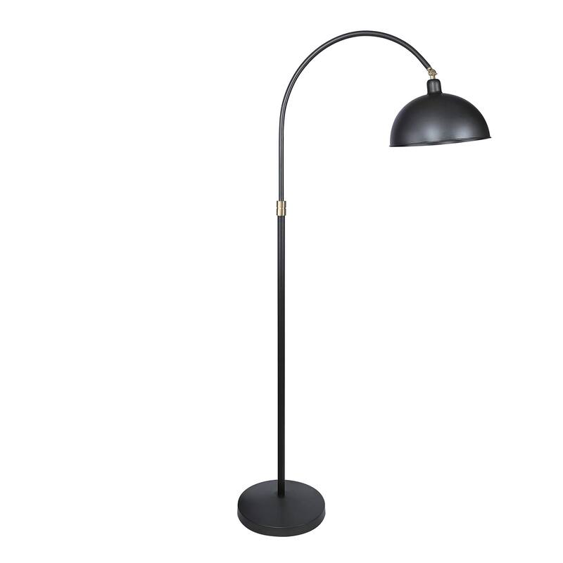 Emery 63.5" Metal Floor Lamp - Matte Black