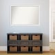 preview thumbnail 132 of 190, Wall Mirror Choose Your Custom Size - Extra Large, Blanco White Wood