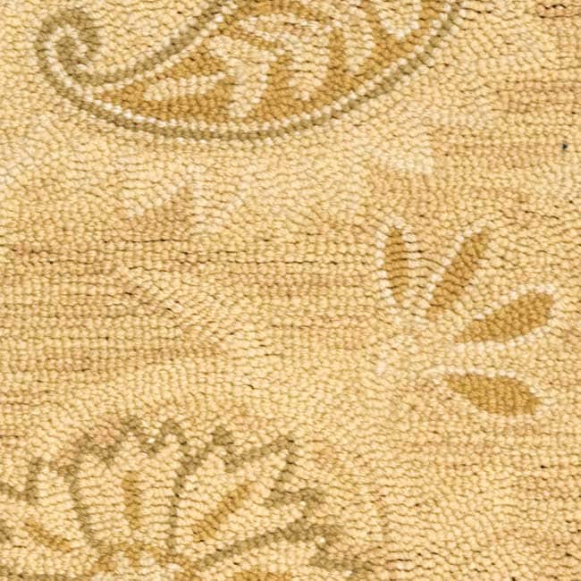 SAFAVIEH Handmade Berkeley Paisley Dosha Botanical Wool Rug