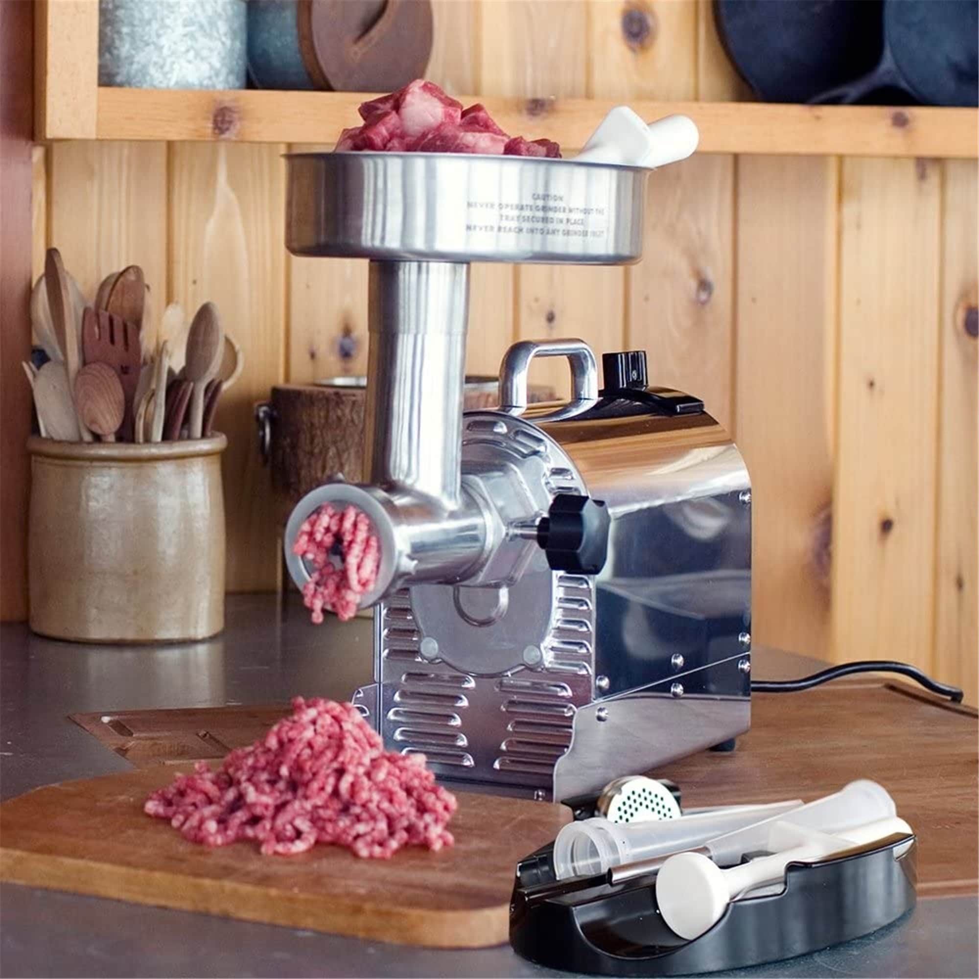 Meat Grinder Silver 22