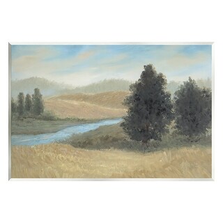 Stupell Rural Creek Landscape Wall Plaque Art Design by Georgia Janisse ...