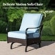 preview thumbnail 93 of 133, MAISON ARTS 4 Pieces Rattan Wicker Patio Furniture Set with Swivel Chairs and Coffee Table for Outdoor Spaces