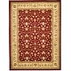 preview thumbnail 17 of 62, SAFAVIEH Lyndhurst Adelyne Traditional Oriental Rug 4' Square - Red/Ivory
