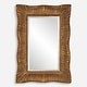 preview thumbnail 1 of 4, Uttermost 09971 Emerson 36-1/4" W x 51" H Rectangular Framed Bathroom Gold
