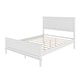 preview thumbnail 16 of 21, Rustic Wood Platform Bed with Headboard Footboard and Support Slats