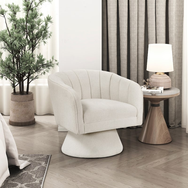 Comfortable Swivel Chair with Stylish Design for Home Décor Enhancement