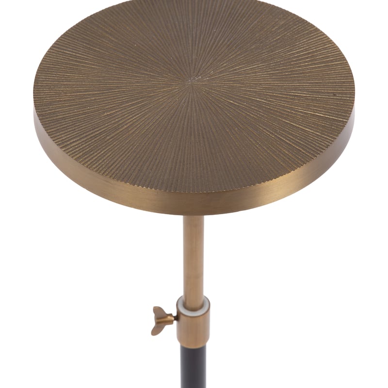 Kate and Laurel Engles Metal Table and Plant Stand