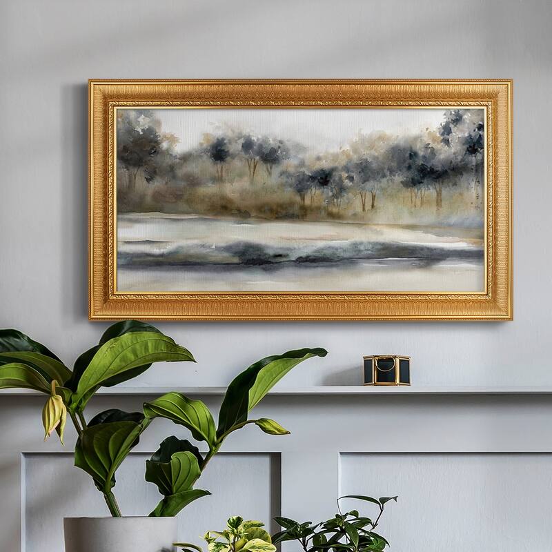 Silent River Premium Framed Canvas- Ready to Hang