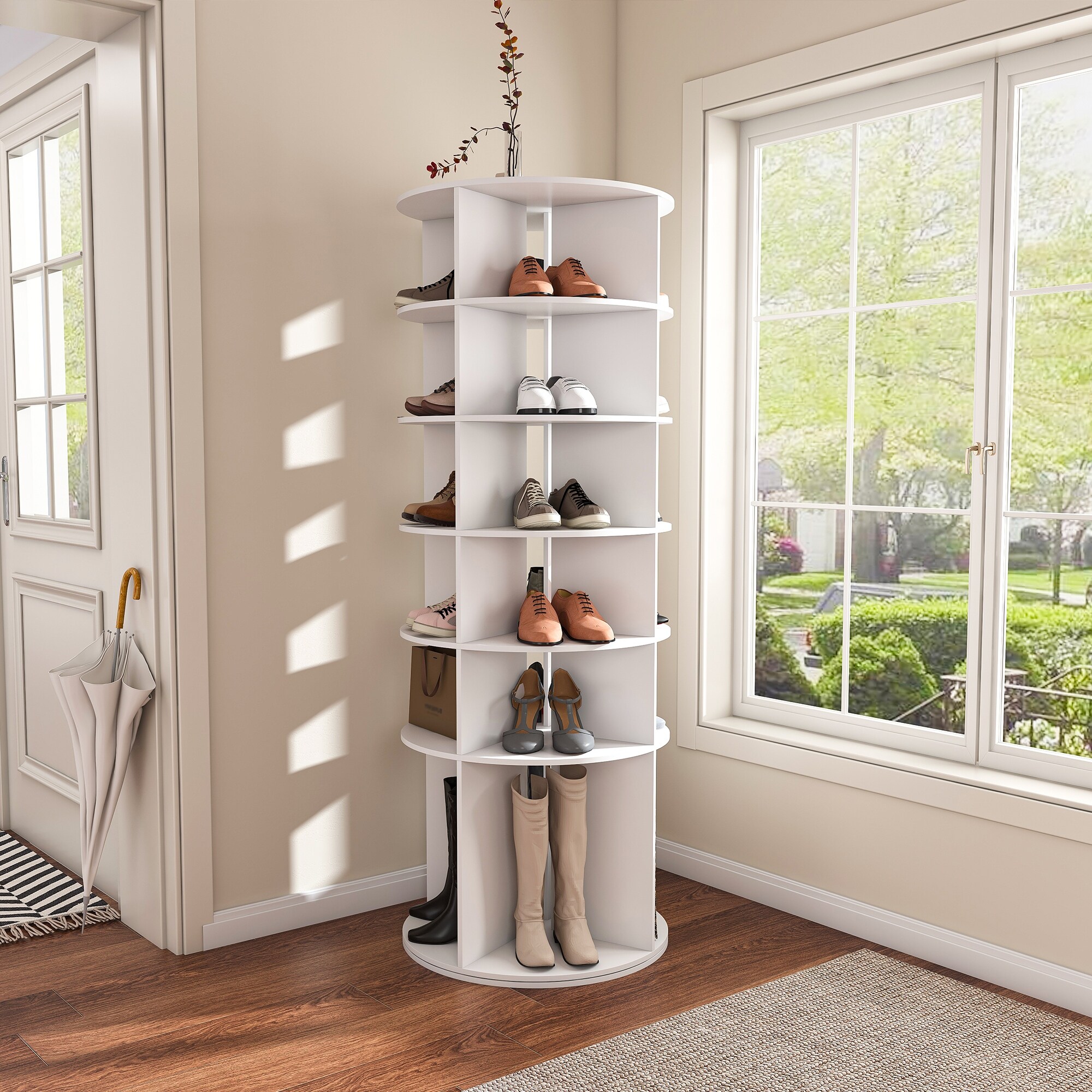 Rotating-Shoe-Rack-Tower,-6-