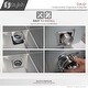 preview thumbnail 2 of 5, STYLISH Square Garbage Disposal Adapter - Stainless Steel - N/A