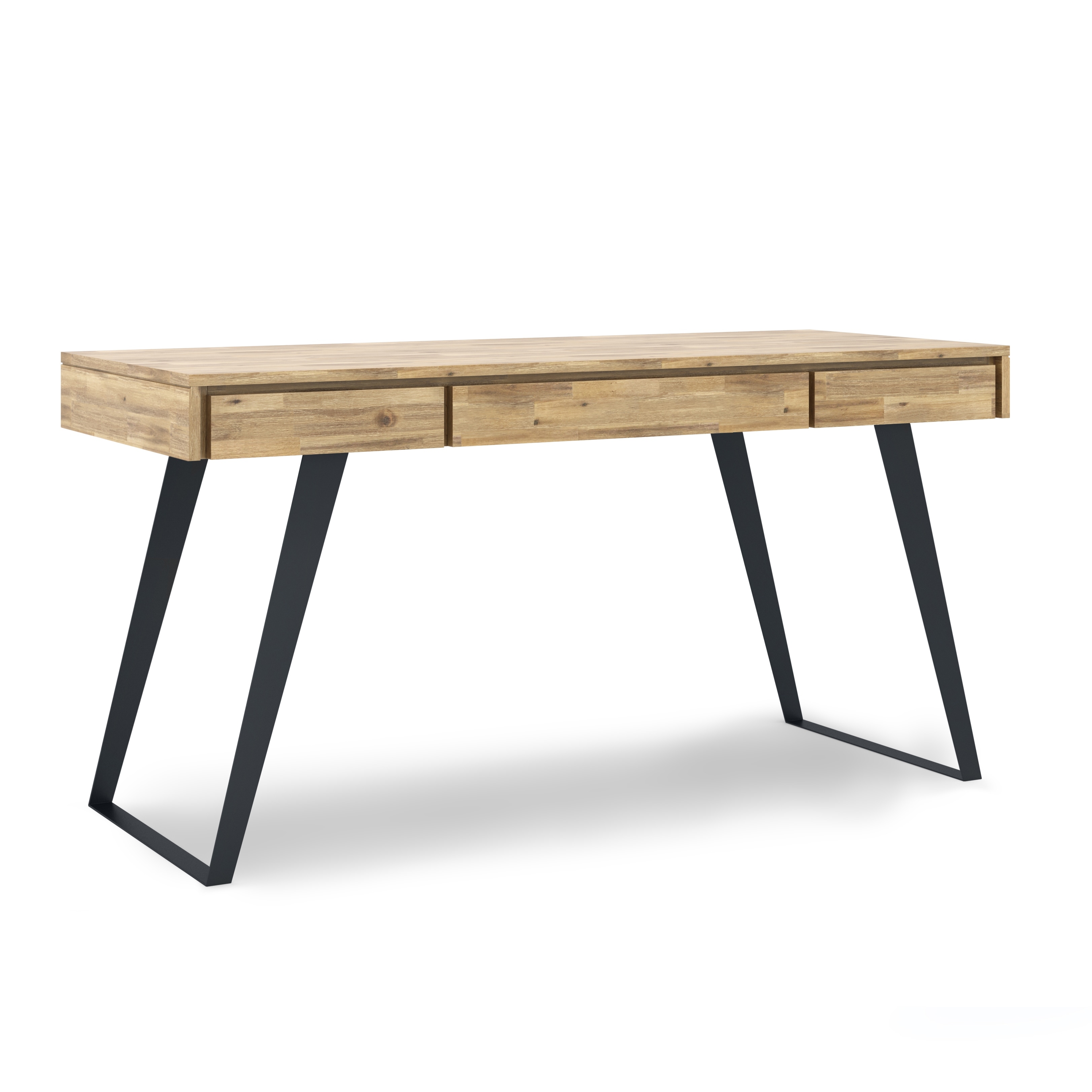 Modern Wood Desk With U Legs – Brick Mill Furniture