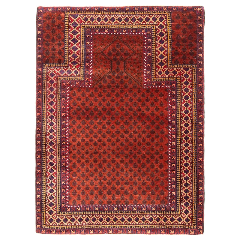 Teimani Copper Rug 3'1" x 4'4" - 3'1 x 4'4 - Copper - 3'1 x 4'4