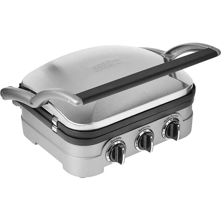 Cuisinart MCP45-25NS Non-Stick Double Burner Griddle, 10 x 18, Stainless  Steel - Bed Bath & Beyond - 22419950
