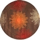 preview thumbnail 131 of 140, SAFAVIEH Handmade Soho Miyase Modern Burst New Zealand Wool Rug 8' x 8' Round - Brown/Multi