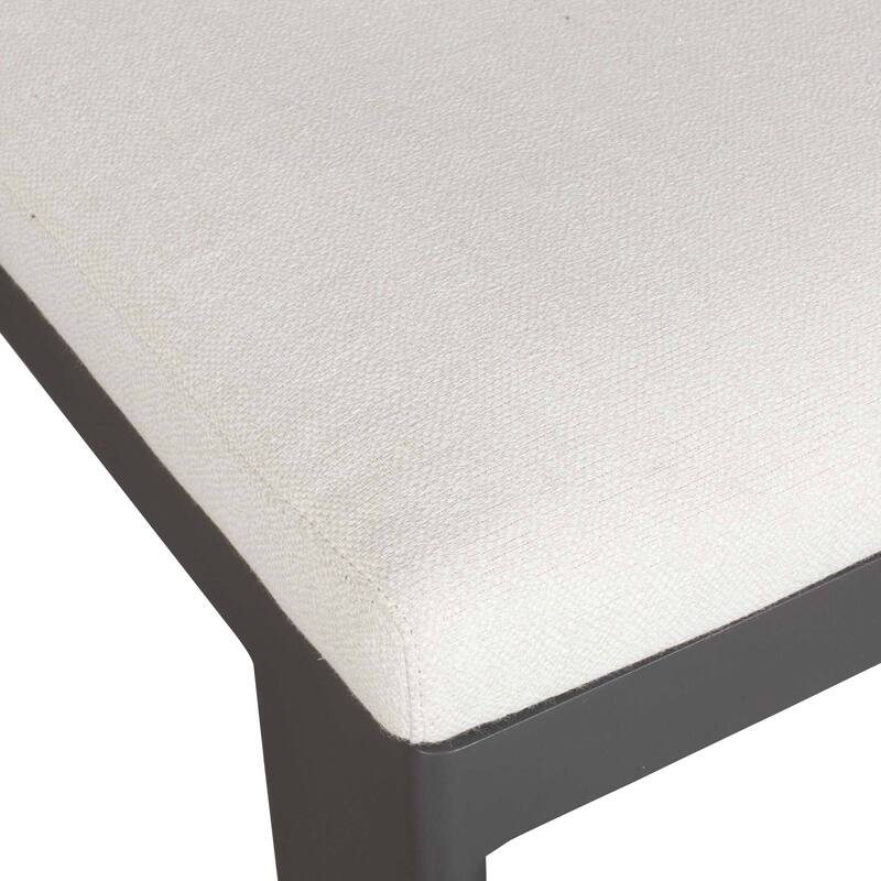 Uttermost Bolster Back Outdoor Stool