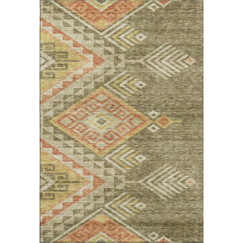 Premium Washable Super Soft Boho Tribal Mayfield Rug