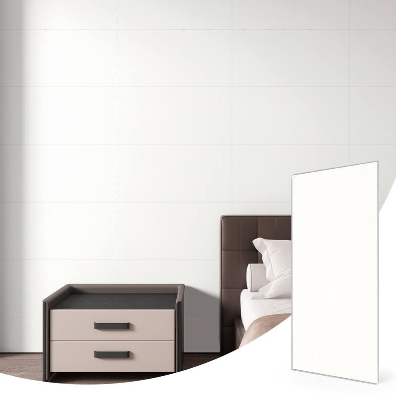 Art3d 10-sheet 24"x12" Interlock Wall Tiles Backsplash Tiles Cover 20 Sq.Ft. - Beige Marble