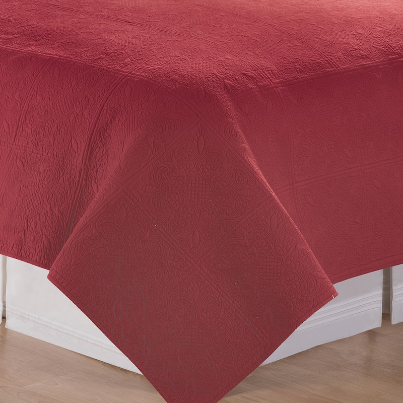 Brick Matelasse Quilt or Sham Separates